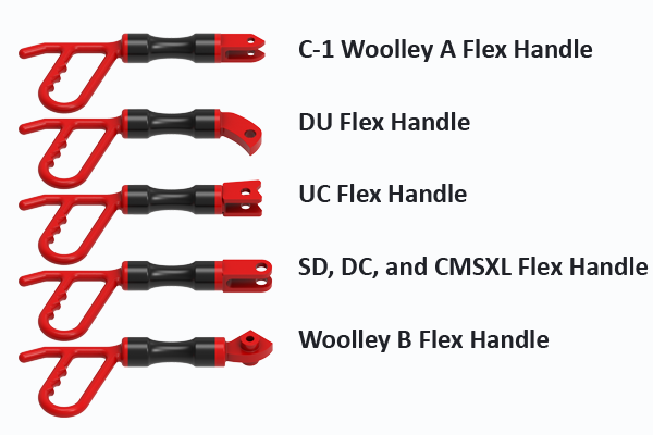 FLEX HANDLES TEST GROUP 3