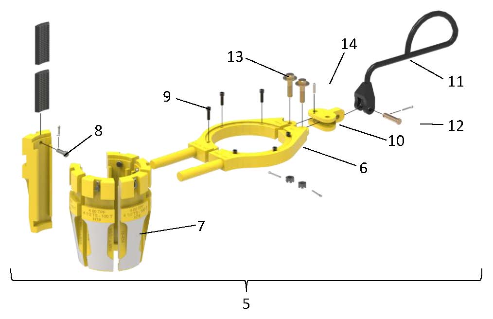 Tubing Spider Slip