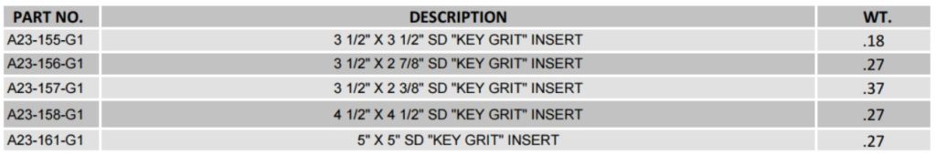 SD INSERTS